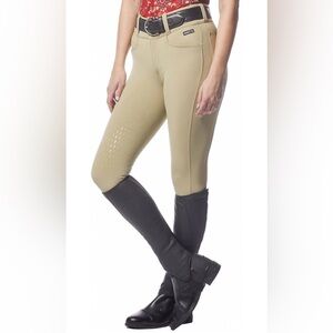 Kerrits Arena K Pro Knee Patch Breech in Tan - Size Medium - Worn 5x!